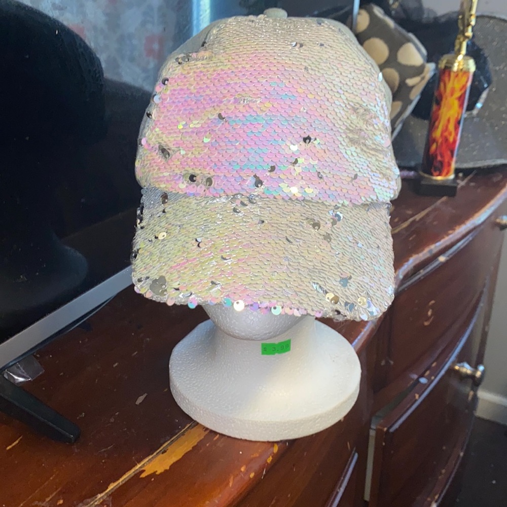 Sequins Jean Adjustable Cap Hat